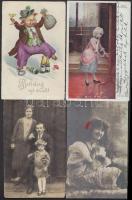 1910-1945 Vegyes papírtétel okmányokkal, képeslapokkal, családi és katonai fotókkal