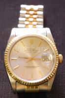 Rolex Datejust 18K arany - acél automata karóra új, hibátlan állapotban eredeti tokban, dobozában ke...