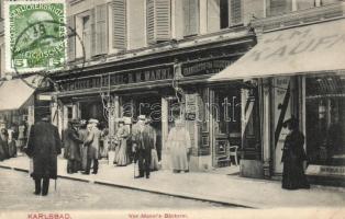 Karlovy Vary the baker shop of Mannl