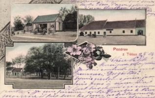 Tesany with voluntary firemen brigade (EK)