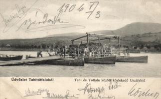 Tahitótfalu uszályhíd (EB)