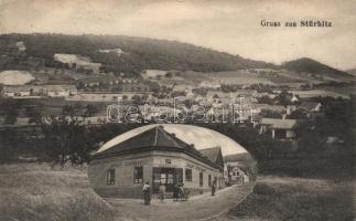 Strbice / Stürbitz with the shop of Josef Schläger