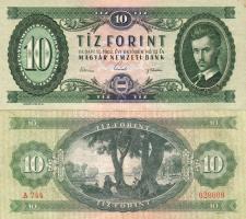 1962. 10Ft (2x) T:II Csak egyszer hajtva, nem törve!