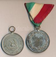 1931. 2db különféle MOVE sport díjérem(37mm), ezüstözött Br, egyik hátlapján "Török Szent Mikló...