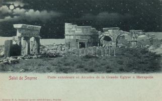 Smyrna ancient temple ruins