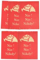 5db szlovák nyelvű irredenta szórólap