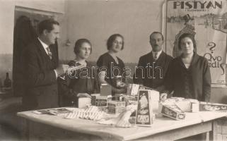 Pöstyén medicine advertisement, photo (gluemark)