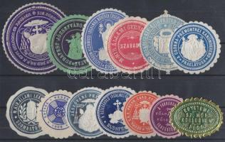 13db klf magyar és külföldi pecsétbélyeg