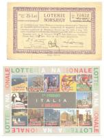 6db lottó és nyereményjáték reklámlap