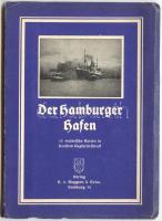 1936  10 lapos leporelló a Hamburgi kikötőről