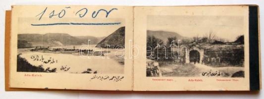 Ada-Kaleh 12 lapos leporello magyar és német nyelven