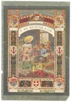 1904 A Richter-féle kőépítőjáték ismertetőfüzete megviselt állapotban