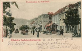 Székelyudvarhely Kossuth street, Schnapek Hotel
