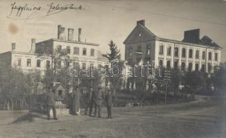 1918 Jagielnica, WWI destroyed buildings photo