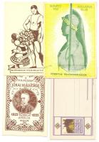 4db klf régi alkalmi levelezőlap