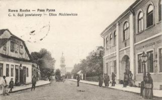 Rava-Ruska, Rawa Ruska Mickiewicz street