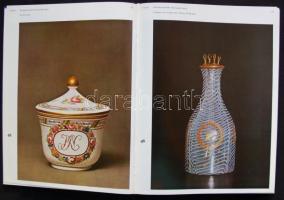 Orosz porcelán- és üveg kézművesség a 18. és 19. században, orosz nyelvű könyv, rengeteg képpel illu...