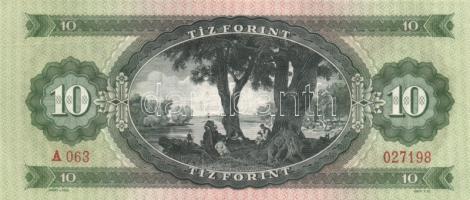 1969. 10Ft (3x) egymás utáni sorszámmal! T:II hajtva,de nem törve