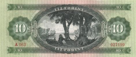 1969. 10Ft (3x) egymás utáni sorszámmal! T:II hajtva,de nem törve