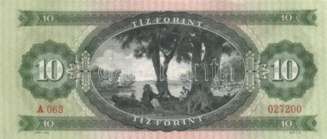 1969. 10Ft (3x) egymás utáni sorszámmal! T:II hajtva,de nem törve