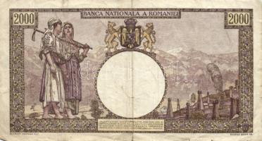 Románia 1943.3.23. 1000L + 1943.9.1. 2000L T:III
Romania 1943.23.3. 1000 Lei + 1943.1.9. 2000 Lei C:...