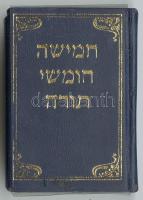 Ószövetség minikönyv héber nyelven, műbőr kötésben, sorszámozott példány