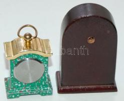 Mini quartz óra és mini asztali hőmérő