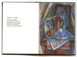 Képek harminc év magyar képzőművészetéből c. minikönyv, Corvina Kiadó, Bp. 1975, 35db illusztrációva...