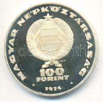 1974. 100Ft Ag "KGST" T:PP Csak 5000db!