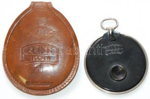 Zeiss Ikon fénymérő eredeti tokjában (az üvege sérült) /
Light meter in original leather case (glass...