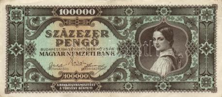 13db vegyes pengő, közte Vöröshadsereg 1000P, 50P, 20P, adópengők is T:II,III,III-