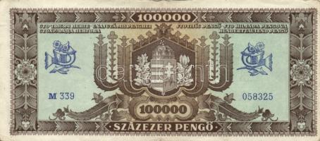 13db vegyes pengő, közte Vöröshadsereg 1000P, 50P, 20P, adópengők is T:II,III,III-