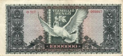 13db vegyes pengő, közte Vöröshadsereg 1000P, 50P, 20P, adópengők is T:II,III,III-