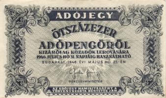 13db vegyes pengő, közte Vöröshadsereg 1000P, 50P, 20P, adópengők is T:II,III,III-