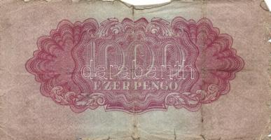 13db vegyes pengő, közte Vöröshadsereg 1000P, 50P, 20P, adópengők is T:II,III,III-