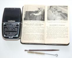 General Electric szelénes fénymérő eredeti dobozában, kézikönyvvel, tartozékokkal /
GE selenium mete...
