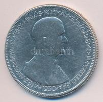 1930. 5P Ag "Horthy-jobbra" T:3