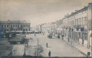 Zolochiv with the hardware and electric ware shop of Josef Seidenwurm