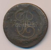 Oroszország 1785EM 5K "II. Katalin / Két fejű sas" T:3 Russia 1785EM 5 Kopeks "Catherine II / Crowned double headed eagle" C:F