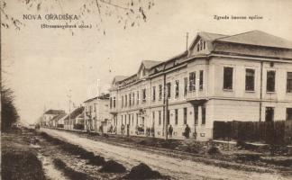 Nova Gradiska Strossmayerova street, Town Hall