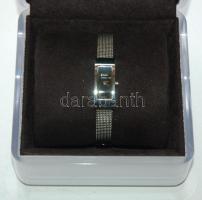 Eredeti, nem használt DKNY márkájú női karóra fém szíjjal saját díszdobozában / DKNY watch