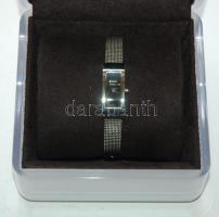 Eredeti, nem használt DKNY márkájú női karóra fém szíjjal saját díszdobozában /
DKNY watch