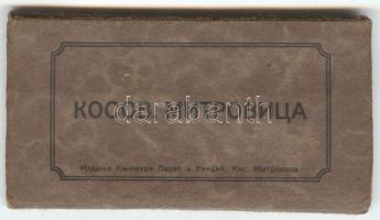 Mitrovica (Koszovó) kisméretű leporelló füzet 12 képpel