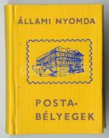 Minikönyv: Postabélyegek VIII., Magyar Postabélyeg 1925-1986. Sport, olimpiák, világbajnokságok a bélyegen. Bp., 1986, Állami Nyomda. Egészvászon kötésben, színes illusztrációkkal