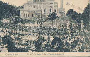 Constantinople ceremony with the Sultan