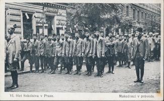 Praha VI. Sokol meeting, Macedonian delegation