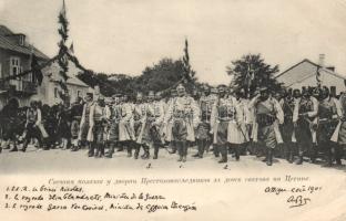 Cetinje majesties arrive (EB)