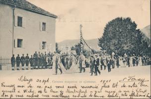 Cetinje majesties arrive (EB)