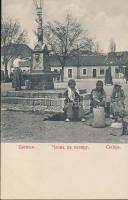 Cetinje fountain, folklore