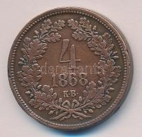 1868KB 4Kr "Angyalos" T:2-